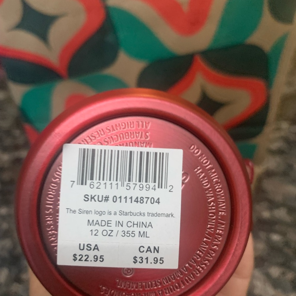 Starbucks 2024 Year of the Dragon.Insulated Red Wood Dragon SS Tumbler NWT HTF. - Picture 8 of 8